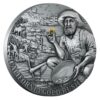 Silver Coin "California gold rush” 5 dollars 2 oz