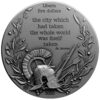 Sidabrinė moneta "Romos užėmimas 410 A.D." 2 oz