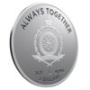 Sidabrinė moneta "Angeliukas" (su deimantuku) 1 oz