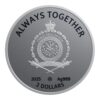 Sidabrinė moneta "Angeliukas" (su deimantuku) 1 oz