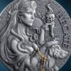 Sidabrinė moneta Hekatė  iš serijos Didžioji graikų mitologija 2oz