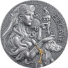Sidabrinė moneta Hekatė  iš serijos Didžioji graikų mitologija 2oz