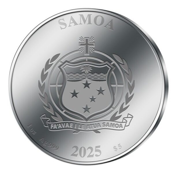 Sidabrinė moneta "Popiežius Pranciškus" 1 oz
