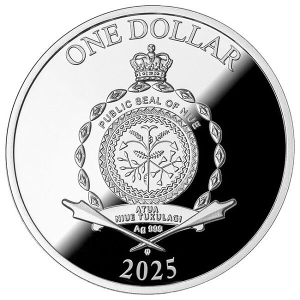 Sidabrinė moneta „Meilės medis II, 2025” 17,50 g