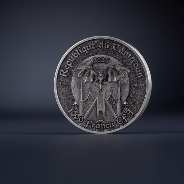 Sidabrinė moneta Varnas 1 oz