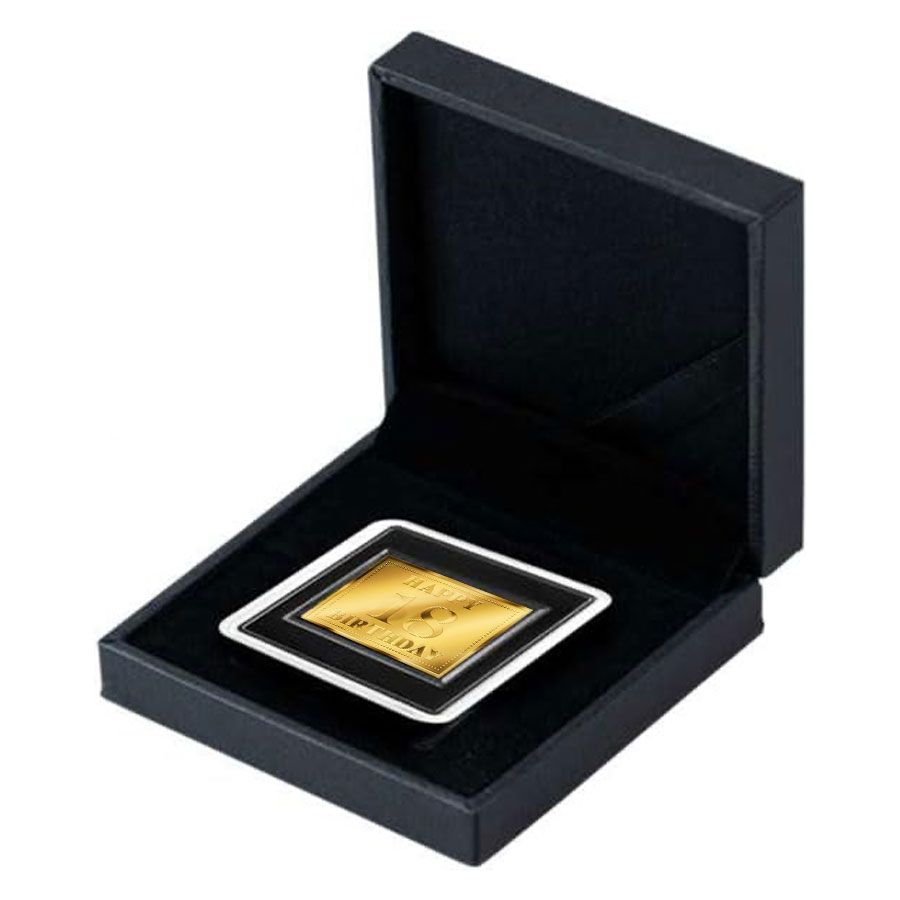 Auksinė moneta 18-asis Gimtadienis 1/1000 oz