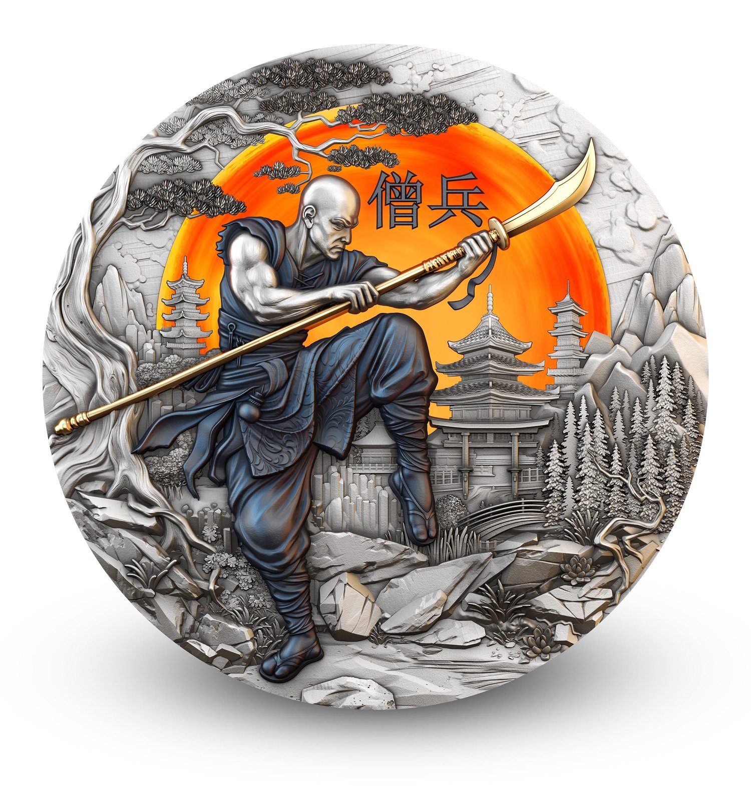 Silver coin SOHEI 2 oz