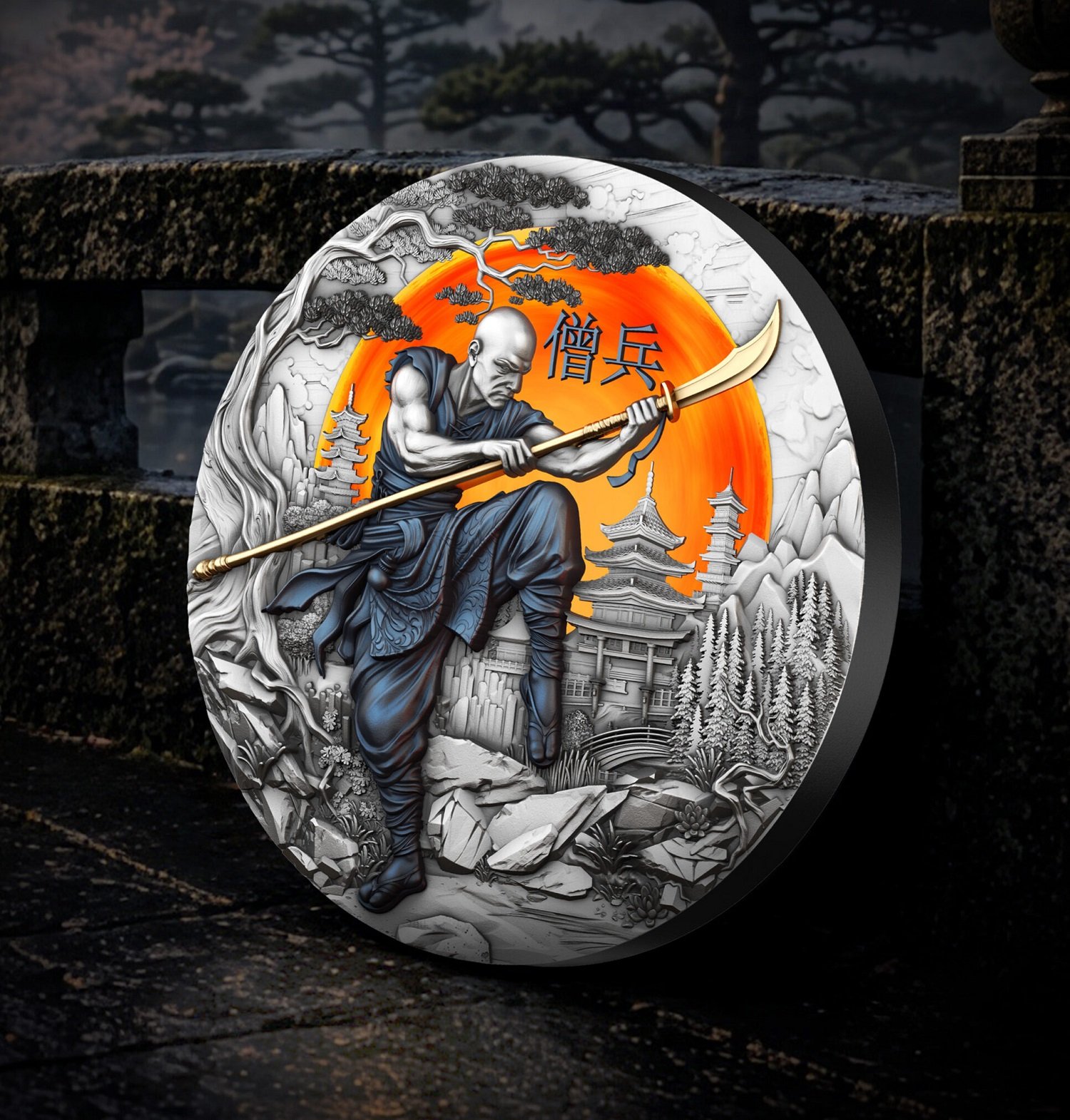 Silver coin SOHEI 2 oz