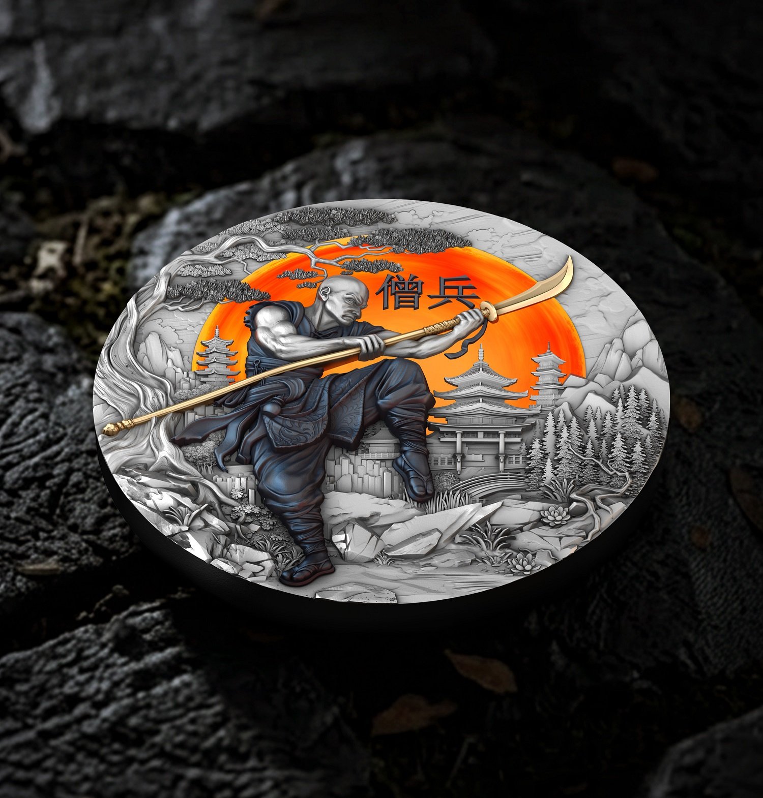 Silver coin SOHEI 2 oz