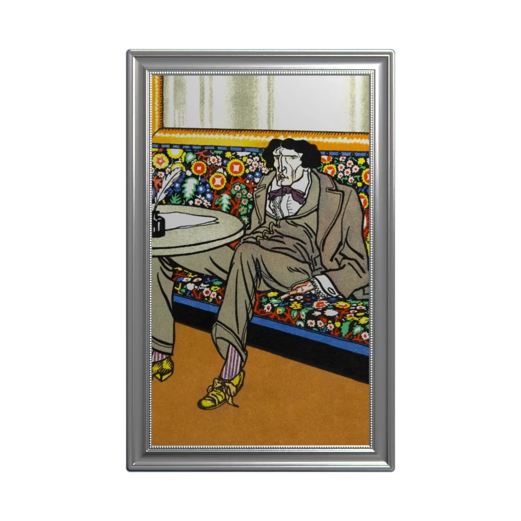 Sidabrinė moneta „Mintys tarp raštų“, 1 oz