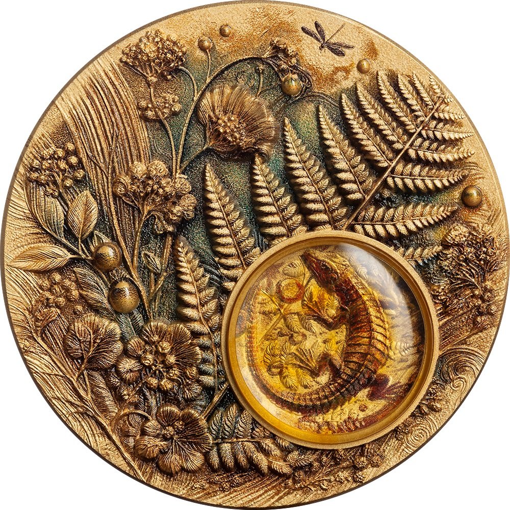 Sidabrinė moneta Driežas, 2 oz