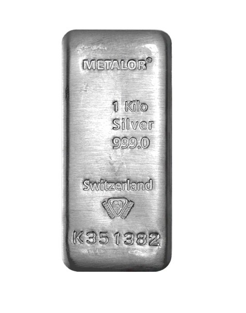 Sidabrinis luitas Metalor, 1 kg