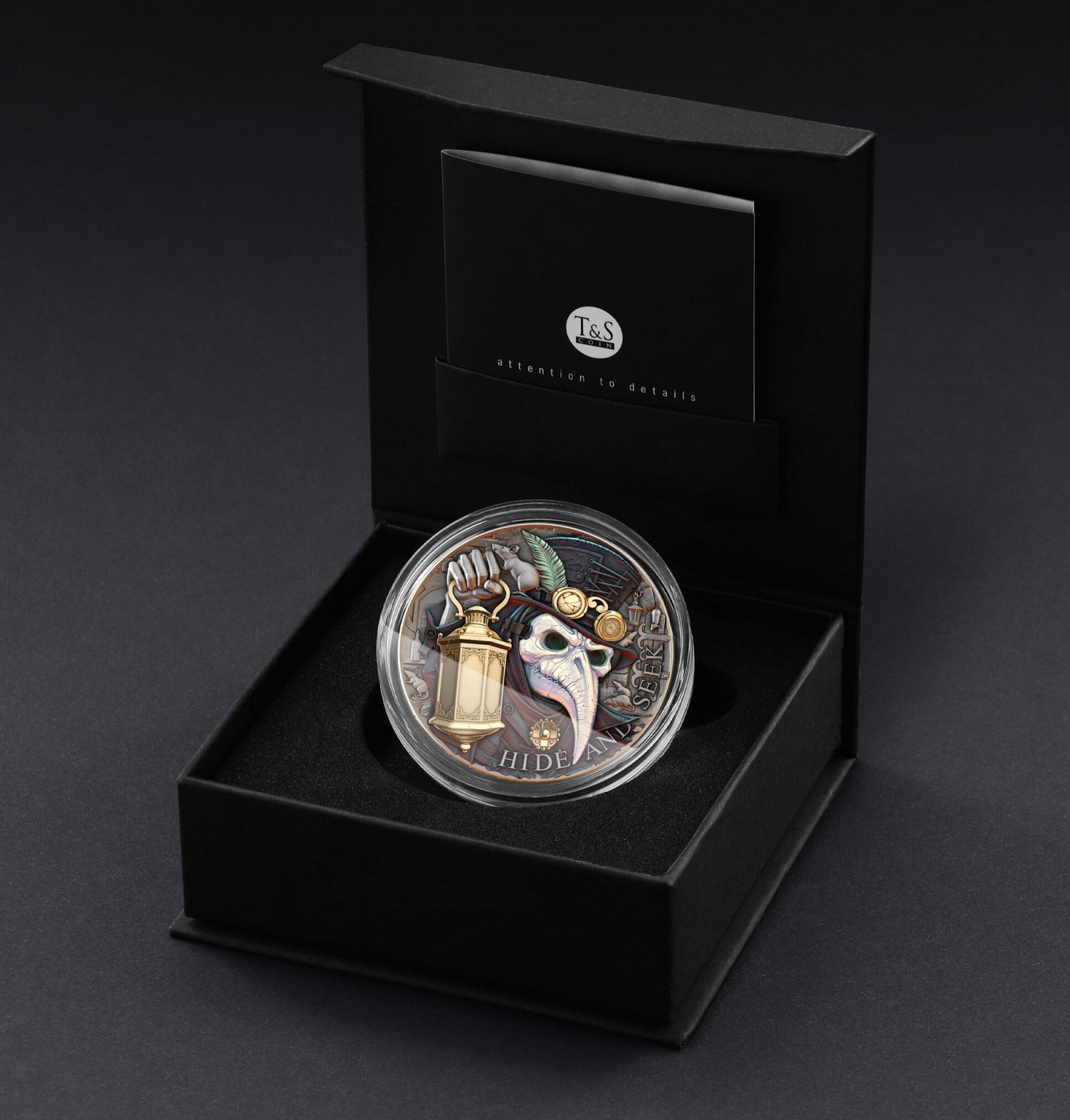 Sidabrinė moneta Slėpynės, 2 oz