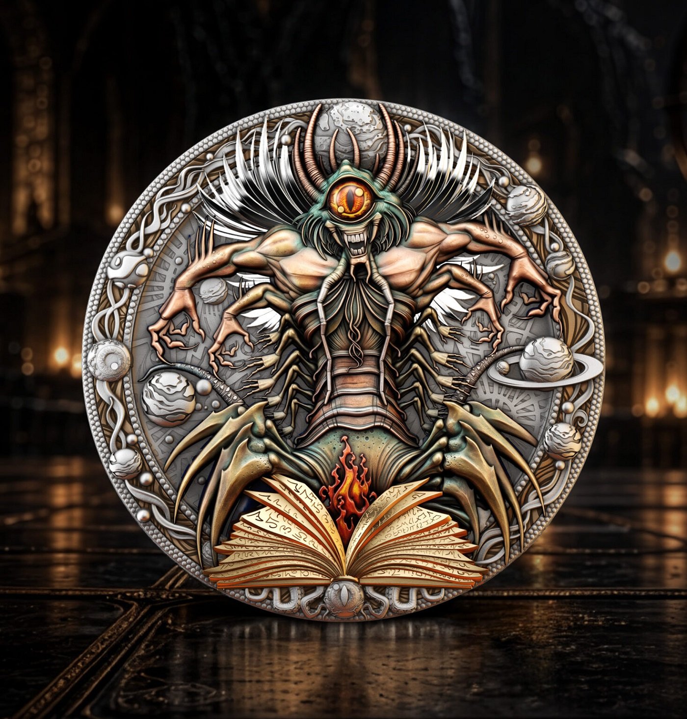Sidabrinė moneta Cetallian, 2 oz