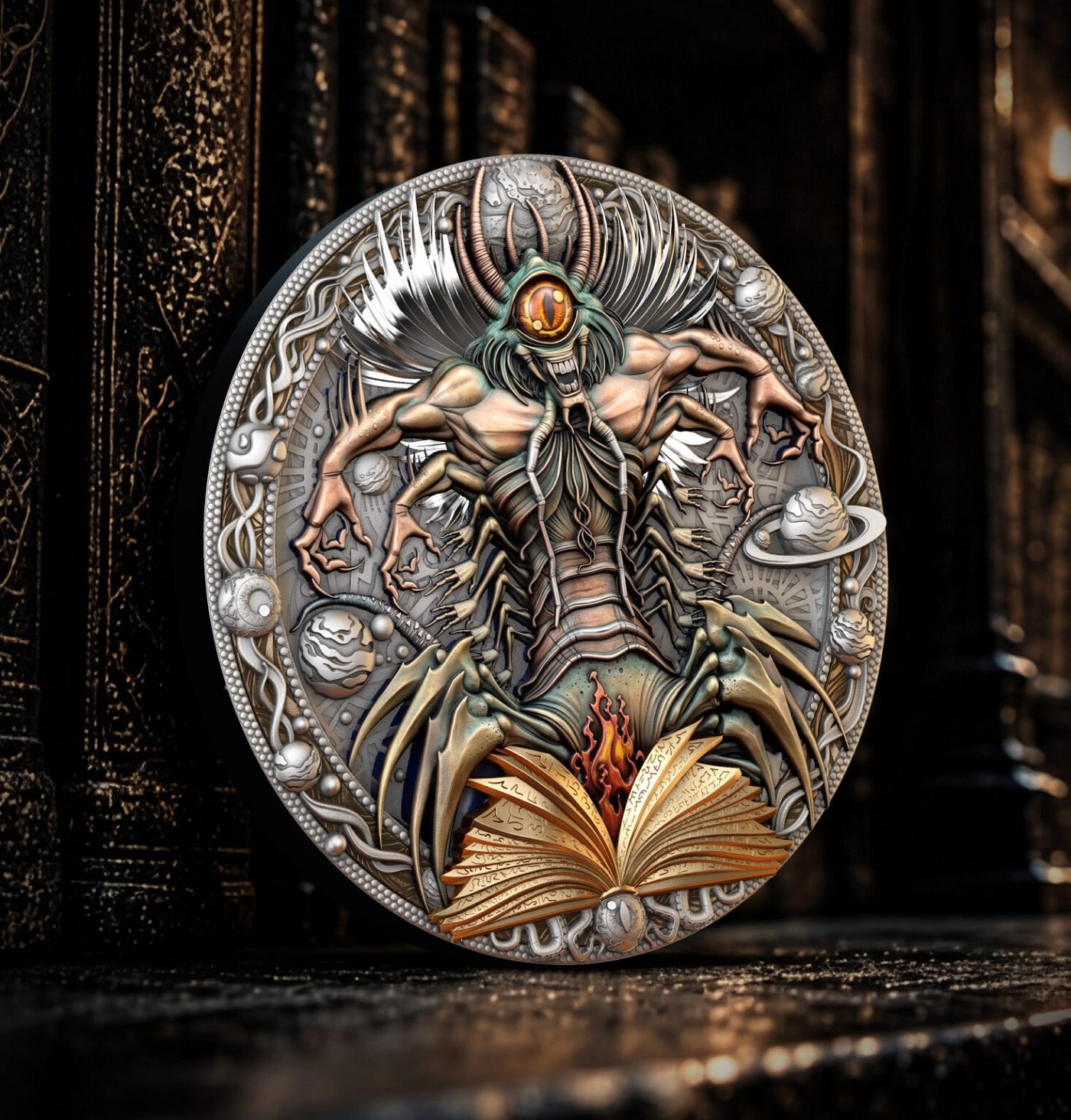 Sidabrinė moneta Cetallian, 2 oz