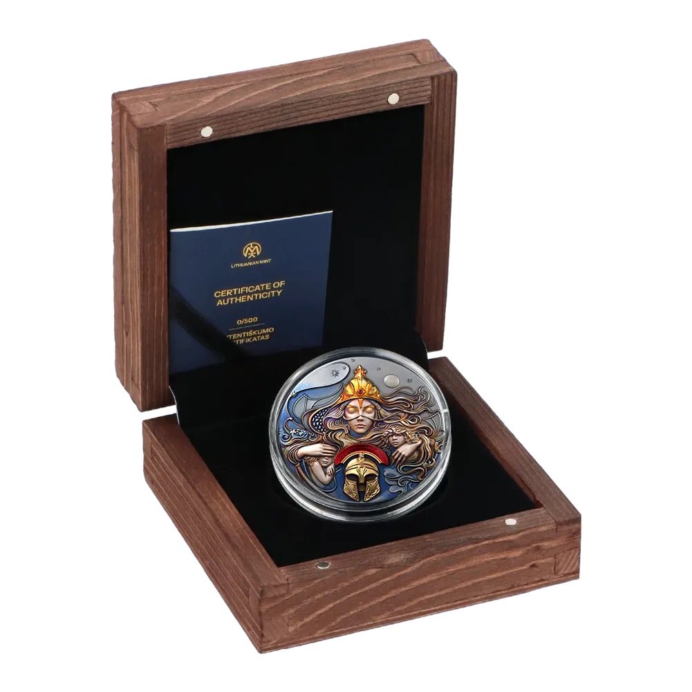 Sidabrinė moneta „Medėjos palikimas“, 2 oz