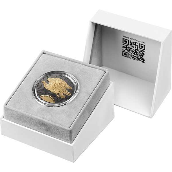 Sidabrinė moneta "Dvigubas erelis“ („Double Eagle“), 1 oz