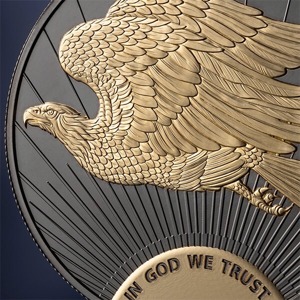 Sidabrinė moneta "Dvigubas erelis“ („Double Eagle“), 1 oz