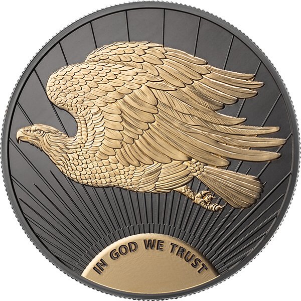 Sidabrinė moneta "Dvigubas erelis“ („Double Eagle“), 1 oz
