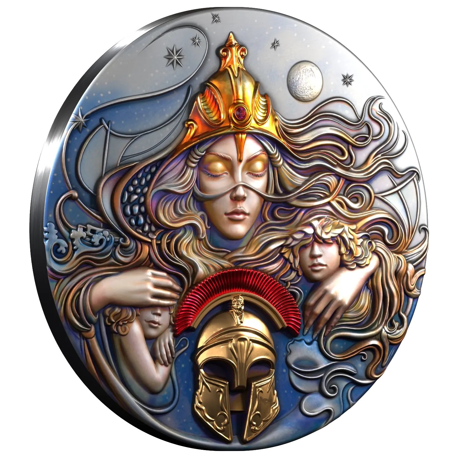 Sidabrinė moneta „Medėjos palikimas“, 2 oz