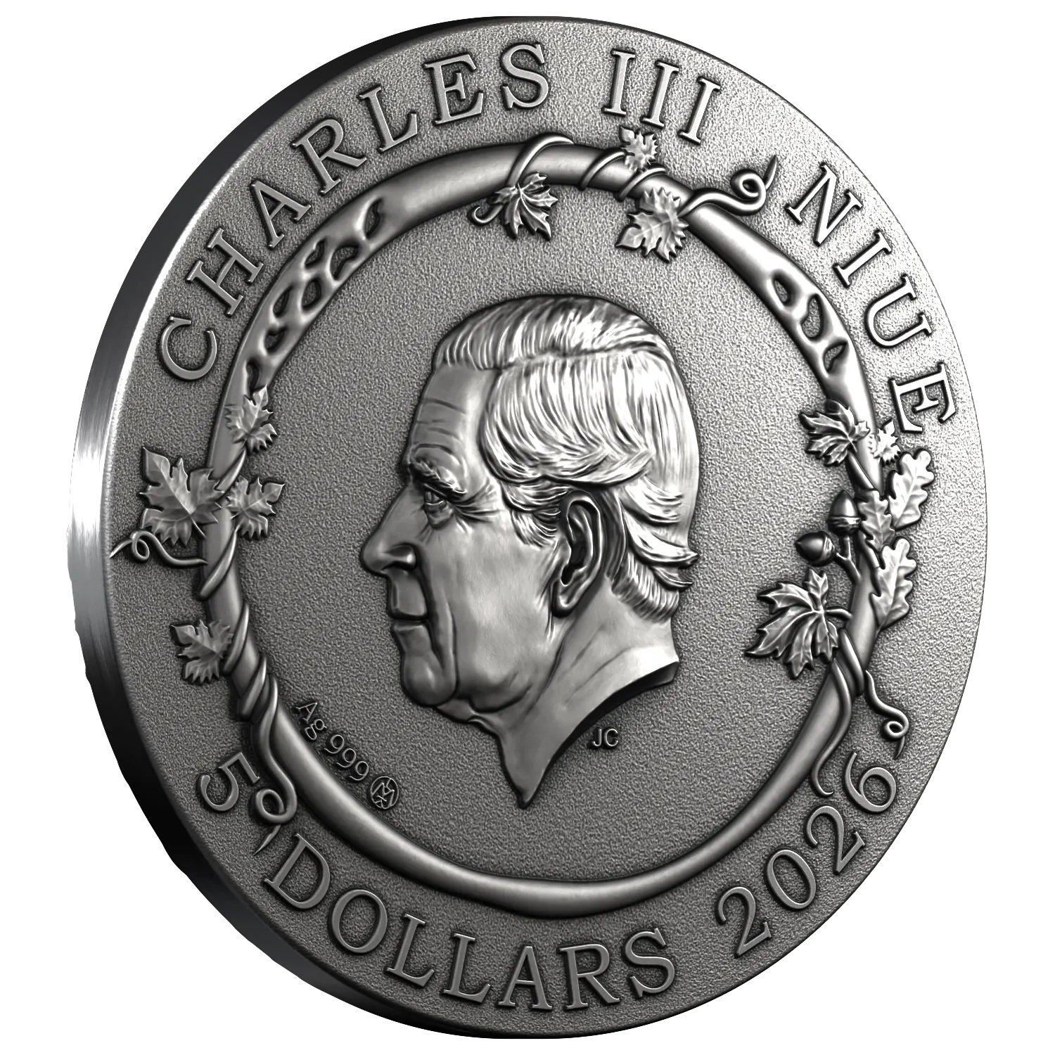 Sidabrinė moneta „Medėjos palikimas“, 2 oz