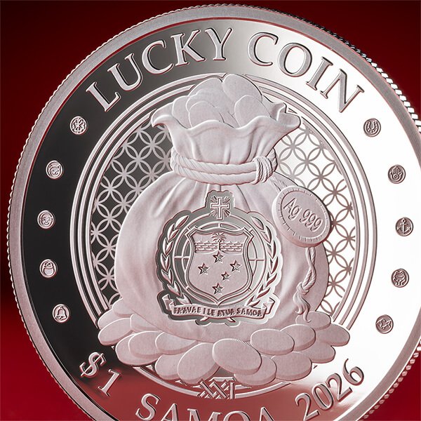 Sidabrinė moneta Pinigų varlė, 1/2 oz