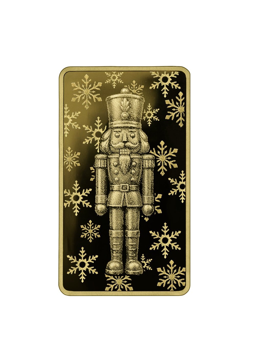 Kalėdinis investicinio aukso luitas "Spragtukas", 1/100 oz